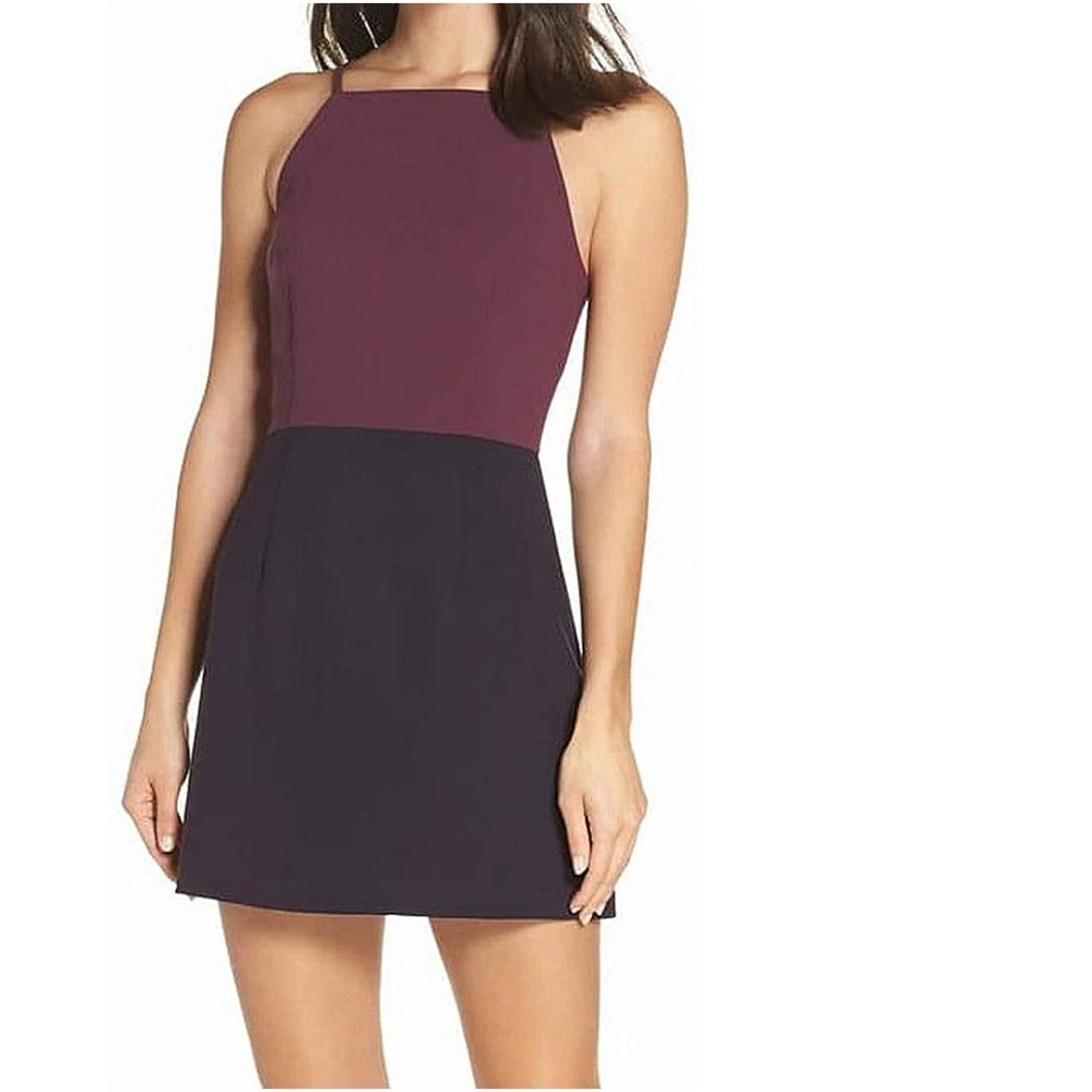 French Connection Whisper Light Color Mini Dress.6